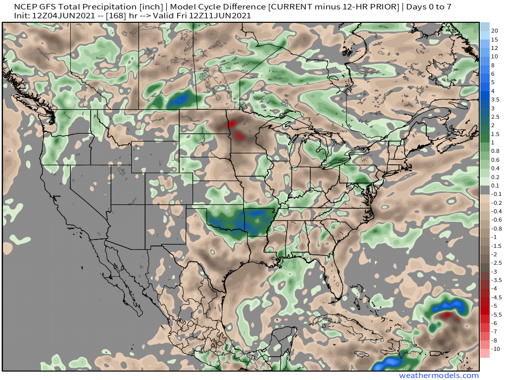 6-4-21 PM Ag Weather Report: Noting drier trends on today’s GFS 12z Op…detailed breakdown here. K.