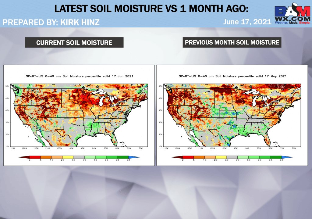 6-17-21 Long-range: Record heat, severe weather & volatile weather pattern. M.