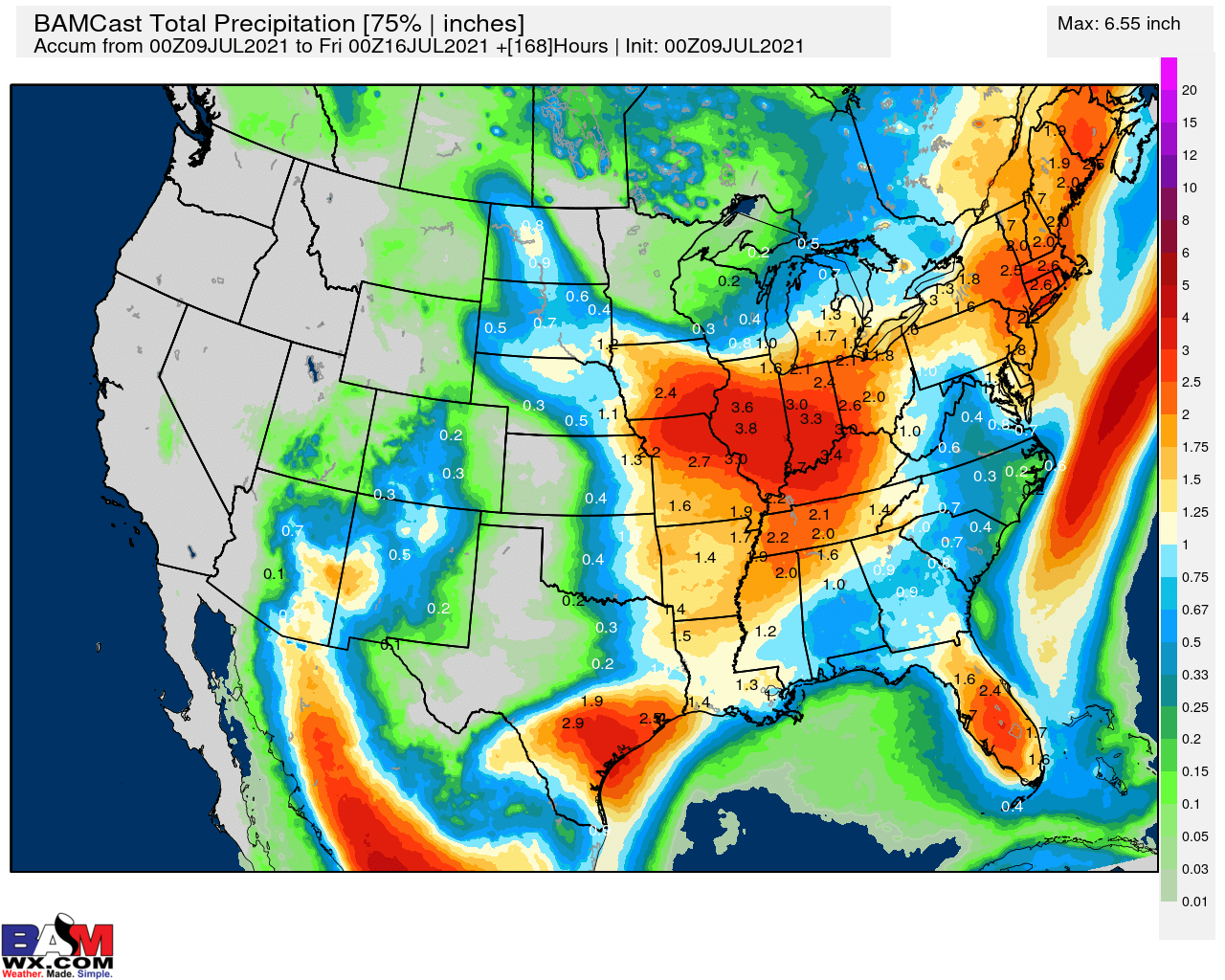 7-9-21 AM Ag Weather Report: Rain in Iowa this morning and wetter trends in the short-term. Details here. B.