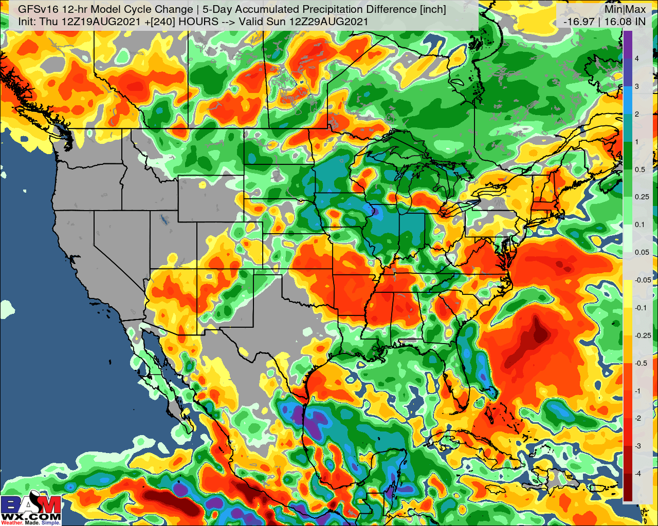 8-19-21 PM GFS Ag Weather Report: Wetter trends in the 5-10 day…discussing potential with a storm date there. V.