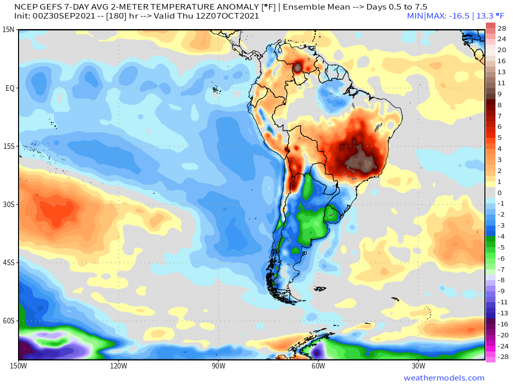 9-30-21 South America: Discussing current conditions & concern areas going forward.