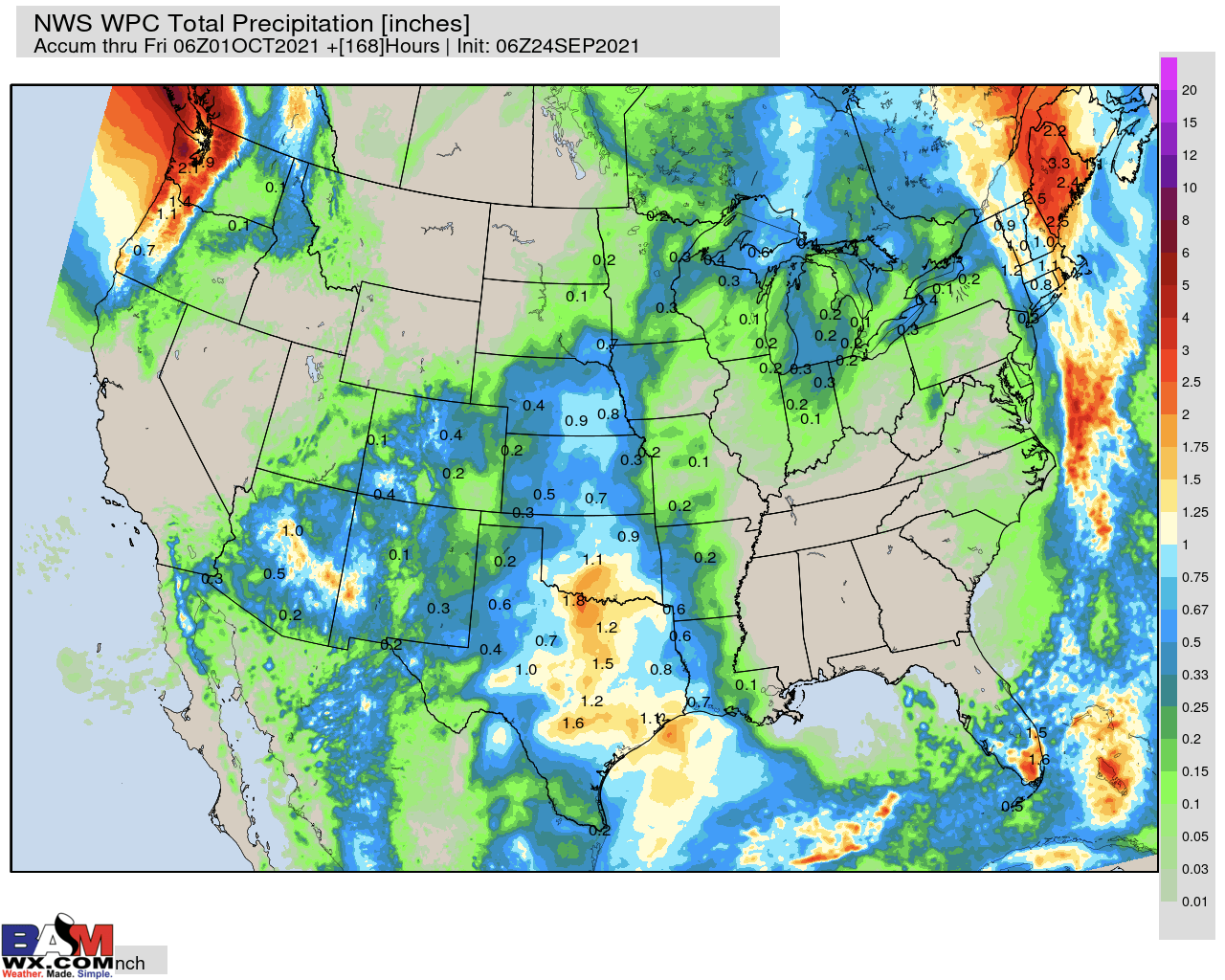 9-24-21 AM Ag Weather Report: Latest details on expanding warmth and some moisture chances for the Plains. B.
