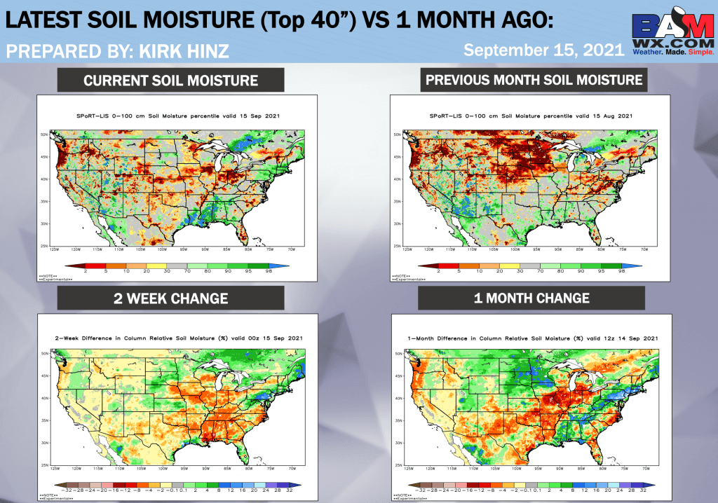 9-15-21 Long-range: Sharing an updated harvest outlook today. M.