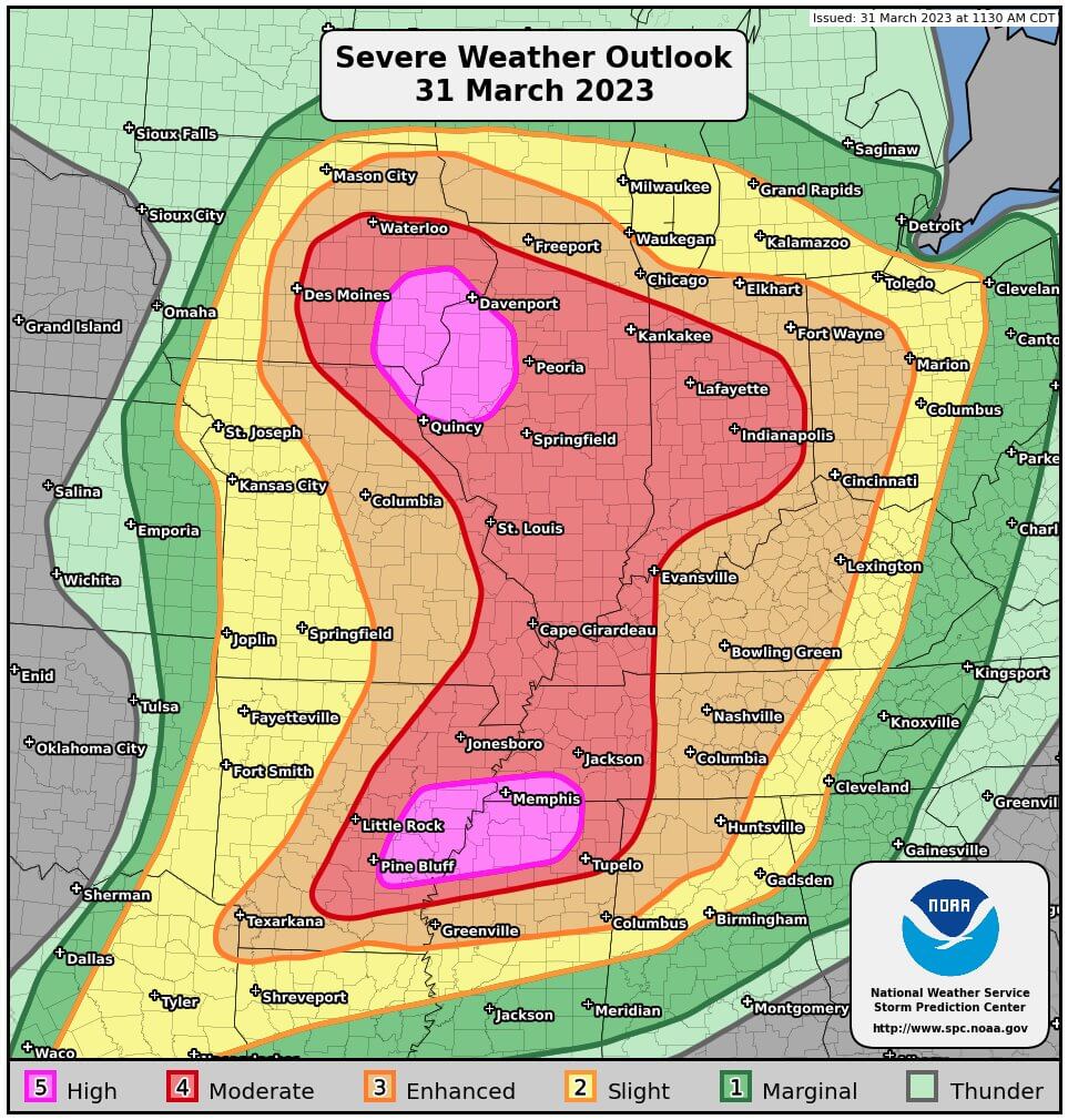 April 4 2024 Severe Weather Outlook - Paige Loleta