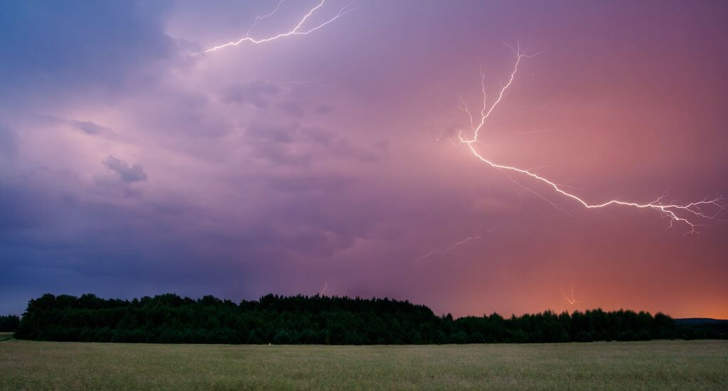 NFHS guidelines recommend independently verified lightning detection.